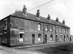 Taken in 1961 in Goodwin Terrace, Wortley, Leeds, Yorkshire and sourced from www.leodis.net.