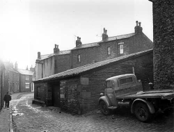 Taken in 1958 in Far Fold (no 8), Armley, Leeds, Yorkshire and sourced from www.leodis.net.