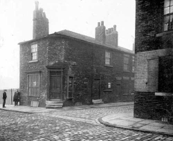 Taken in 1908 in Little Lemon Street (no 11), Leeds, Yorkshire and sourced from www.leodis.net.