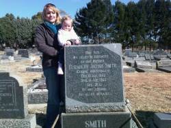 Taken in Heilbron Cemetery and sourced from Bets Anderson.