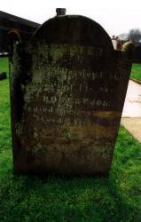 Taken in 1st Kilrea Presbyterian Church graveyard.