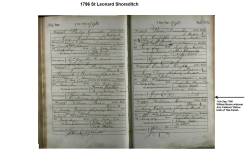 Taken on September 11th, 1796 at St Leonards Shoreditch Middlesex and sourced from St Leonards Shoreditch Marriages.