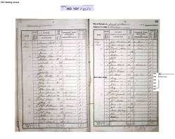 Taken in 1841 in Shop Street Barking and sourced from 1841 census.