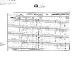 Taken in March 1861 in Mill Heath Yard Bow and sourced from 1861 Census.