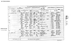 Taken in 1861 in Wethrills Court Barking Essex and sourced from 1861 Census.