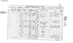 Taken in 1861 at 7 Trafalgar St Barking Essex and sourced from 1861 Census.