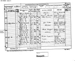 Taken in 1881 at 48 Wyvil Rd Lambeth and sourced from 1881 census.