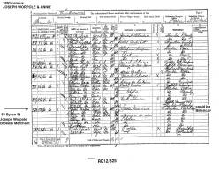 Taken in 1891 at 58 Byron St and sourced from 1891 census.