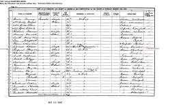 Taken in 1901 in Romford Infirmary and sourced from RG 13/1647 page 14 1901 census Barking.