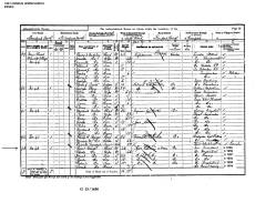 Taken in 1891 at 40 Blewett Cot New Rd Hornchurch Essex and sourced from 1891 census.