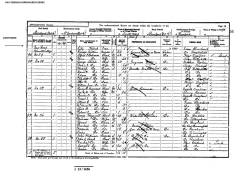 Taken in 1891 at 40 Blewett Cot New Rd Hornchurch Essex and sourced from 1891 census.