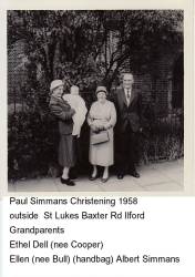 Taken in 1958 at St Luke