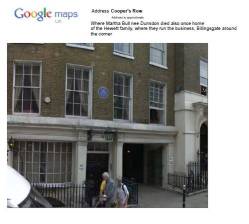 Taken in 2011 at 43 Trinity Sq Tower Hill and sourced from Google.