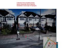 Taken in 2010 at 7 Sinclair Grove Golders Green and sourced from Google.