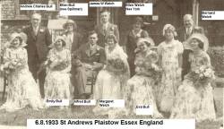 Taken on August 6th, 1933 at St Andrews Church Plaistow Essex and sourced from Old Photos.