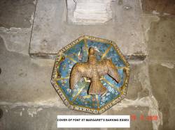 Taken in 2008 at St Margarets Font Cover and sourced from D Simmans.
