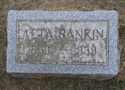 Taken in June 2005 at the Pleasantview Cemetery Petersburg, MI and sourced from John E Rankin records and recollections.