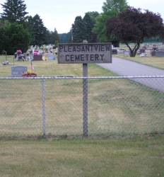 Taken at the Pleasantview Cemetery Petersburg, MI and sourced from John E Rankin records and recollections.