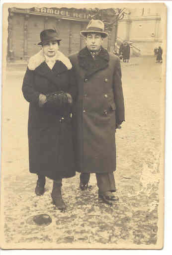 Neiman Etka & husband Vigdor Pauser 1937