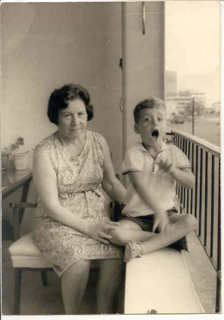 Ziffer Rachel with her grandson Eyal