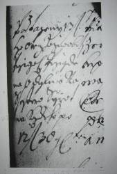 Vyfocen  v Státní archív v Opavě - Zemský archív a zdrojem je Gruntovní kniha Vyšní Lhoty G 614, velkostatek Frýdek.