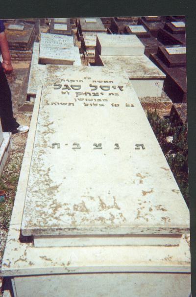 Taken in March 2004 at the Jewish Cemetery at IL(Pardes-Chanah) and sourced from JG029873=ALX=FinkelsteinAlex.