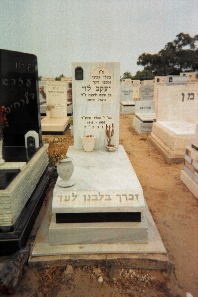 Taken on June 12th, 2006 at the Jewish Cemetery "Holon" at IL(Holon) for Dan area and sourced from JG029873=ALX=FinkelsteinAlex.