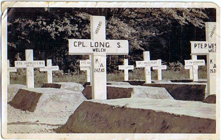 Taken in Reichswald War Cemetary, Germany.