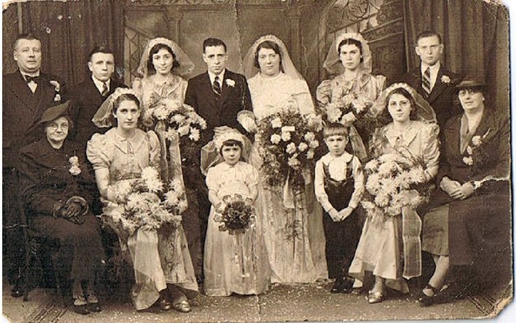 Taken on December 26th, 1939 in Chilvers Coton Parish Church, Nuneaton, Warwickshire.