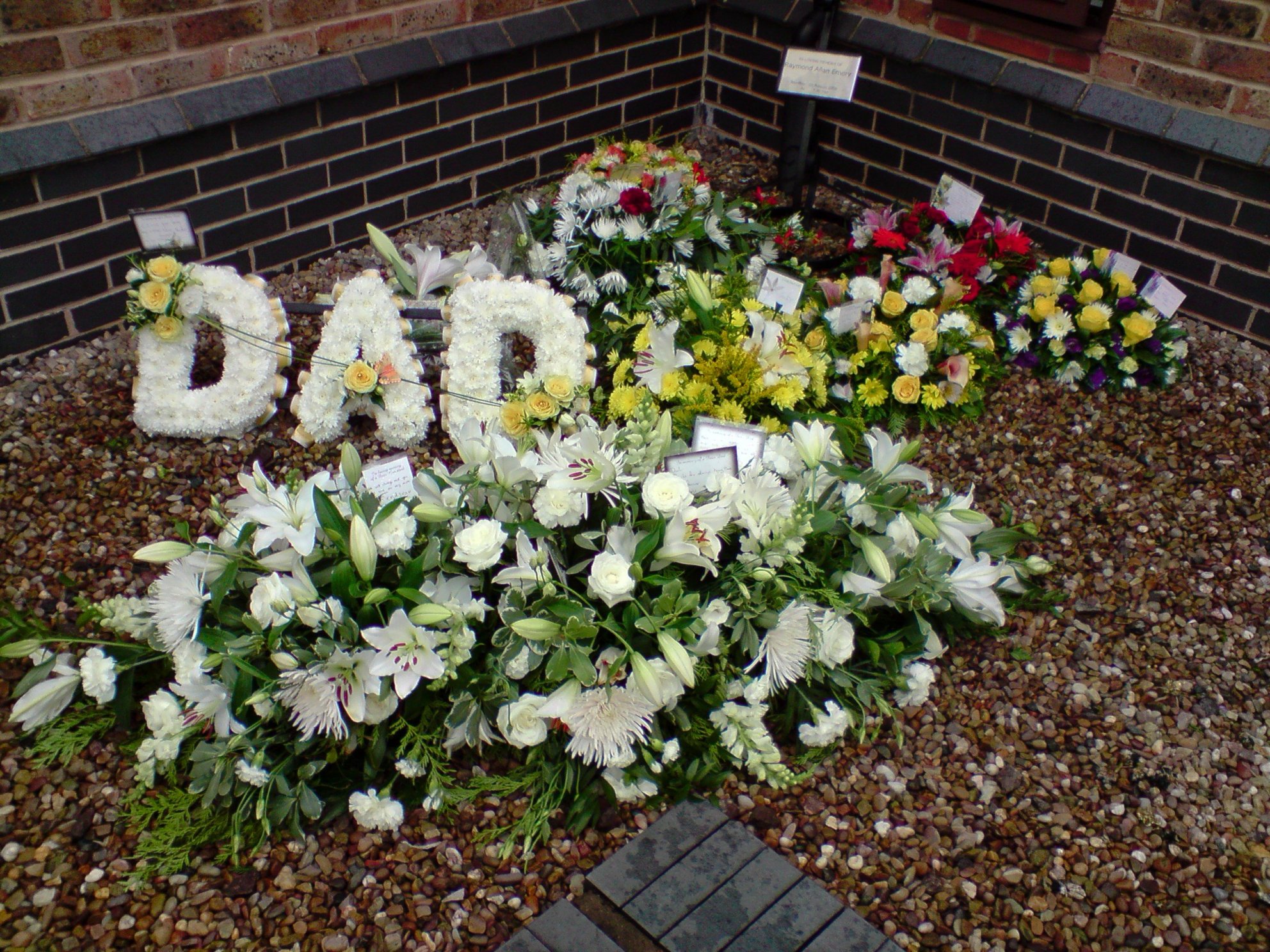 Taken on August 4th, 2009 in Heart of England Crematorium, Nuneaton, Warwickshire.