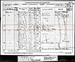 Taken in Phipps Lane, Atherstone, Warwickshire and sourced from RG 11 Piece: 3058 Folio: 64 Page: 37.