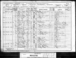 Taken in 190 London Road, Litchurch, Derby, Derbyshire and sourced from RG 12 Piece: 2736 Folio: 23 Page: 40.