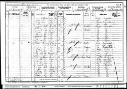 Taken in Water Lane, South Normanton, Derbyshire and sourced from RG 13 Piece: 3136 Folio: 86 Page: 13.