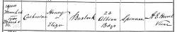 Taken on March 26th, 1900 in Nuneaton, Warwickshire and sourced from Ancestry.co.uk.