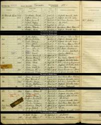 Taken in 46 Church Road, Stockingford, Nuneaton, Warwickshire and sourced from Reg.Dist: 388-1 ED: Qedv Nuneaton Line: 18 Sched: 258 SSNumb: 6.