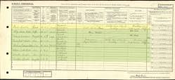Taken in 40 Exchange Street, South Elmsall, West Riding, Yorkshire and sourced from Reg.Dist: 506 ED: 20 Sched: 262 STCode: E.