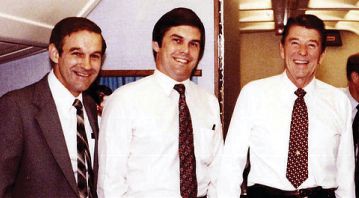 Taken in 1976 in Texas Delegation and sourced from Wikipedia - Ron Paul.