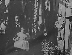 Taken in 1903 in Gainsborough Lodge, Leytonstone.