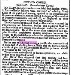  sourced from The Times, Tues. Jan 09, 1866; pg. 9; Issue 25390; col E. Second Court. Category: Law.