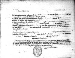  è stata fornita da Death record of Francescantonio Molinetti.