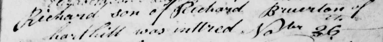 Taken on November 26th, 1797 in Harthill and sourced from Burial Records - Harthill.