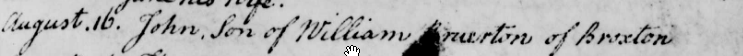 Taken in August 1801 at All Saints, Harthill and sourced from Certificate - Baptism.