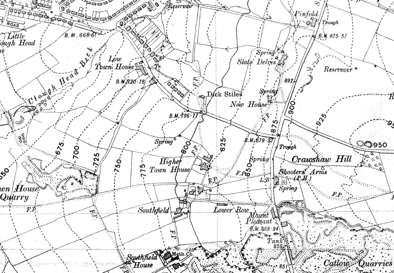 Taken in 1829 at DickStiles and sourced from Old-Maps.co.uk.