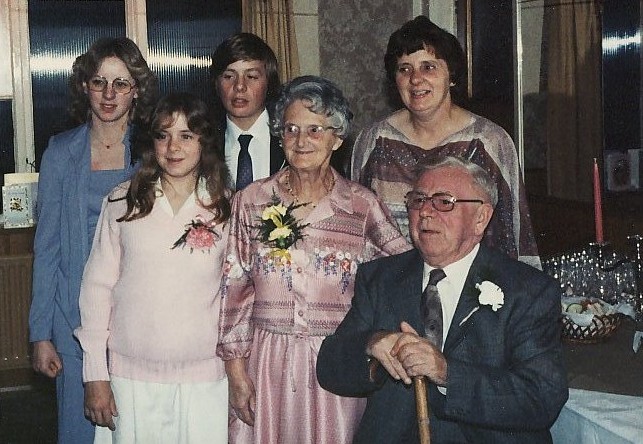 Taken in 1981 and sourced from Family Photos.