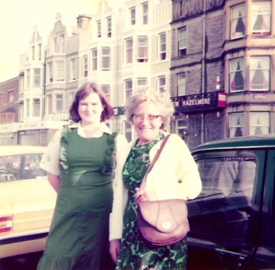 Taken about 1973 in Llandudno and sourced from Individual - Sue Robinson (nee Doxey).