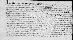 Taken in 1664 and sourced from Wills - Cheshire.