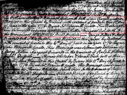 Taken on June 1st, 1776 and sourced from Certificate - Marriage.
