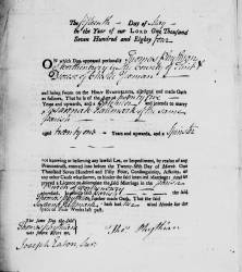 Taken on May 15th, 1784 in Worthenbury and sourced from Certificate - Marriage.