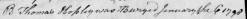 Taken on January 6th, 1798 in Shocklach and sourced from Burial Records - Shocklach.