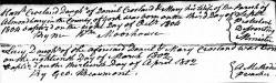 Taken on April 13th, 1802 in Huddersfield and sourced from England & Wales Non-conformist Registers (1567-1970).